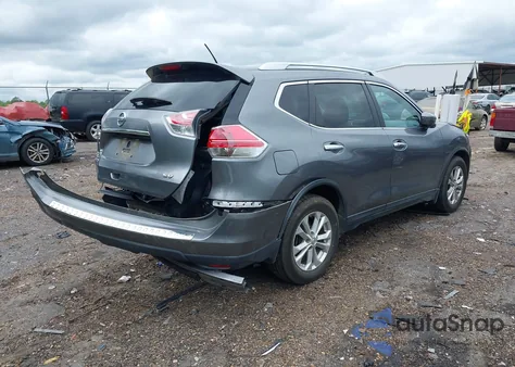 2016 Nissan Rogue Sv from USA, damaged, VIN KNMAT2MT5GP598891